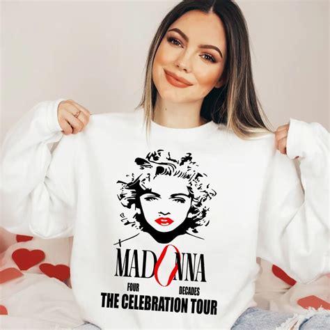 Madonna Queen Of Pop Tee Madonna The Celebration Tour Shirt