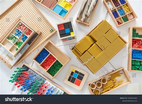 Montessori Math Materials Over 2155 Royalty Free Licensable Stock