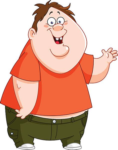 Royalty Free Overweight Boy Clip Art Vector Images And Illustrations