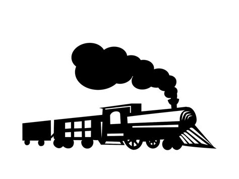 Train Svg Steam Engine Svg Silhouette Cutting File Clipart Etsy My