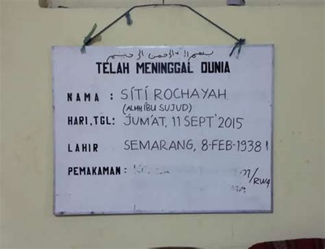 Ucapan Duka Cita Bahasa Jawa - Untaian Kata 2019