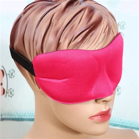 3d Soft Eyeshade Cotton Sleeping Eye Mask Portable Travel Office Sleep