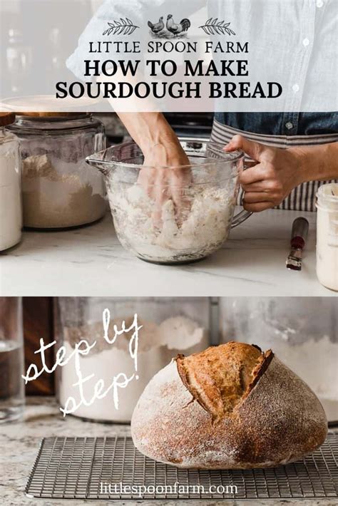 The Easiest Sourdough Bread Recipe For Beginners Little Spoon Farm