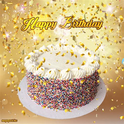 Happy Birthday  Animation Megaport Media Happy Birthday Cakes