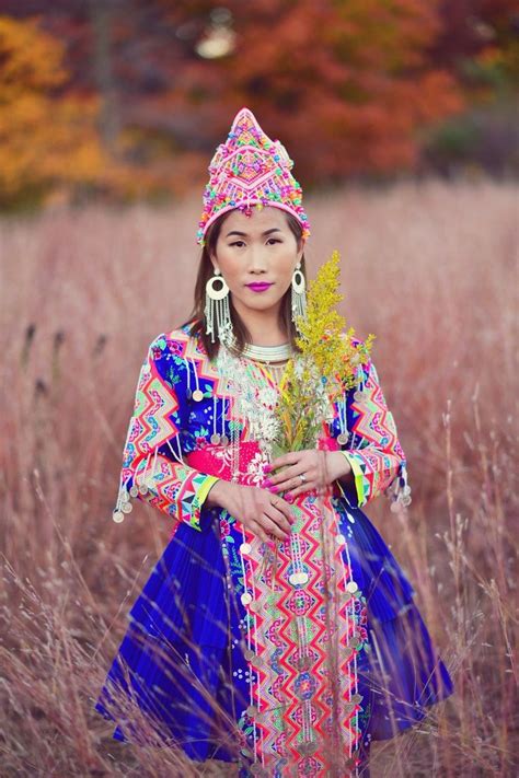 Hmong Clothing Harajuku Ethnic Thailand Clothes Patterns Modern Quick Style