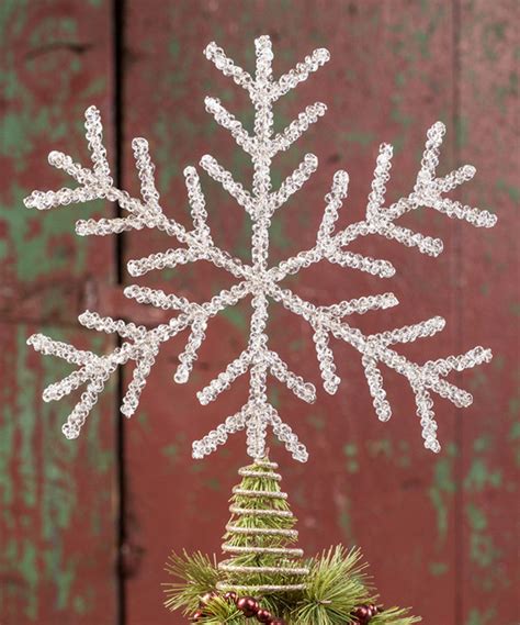 Another Great Find On Zulily Iced Snowflake Tree Topper By Ragon