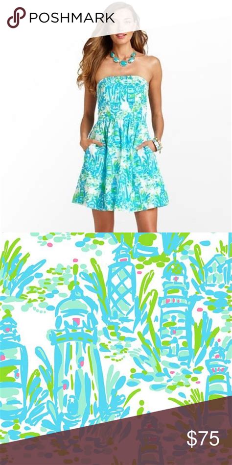 Lilly Pulitzer Strapless High Beams Dress Lilly Pulitzer Dresses