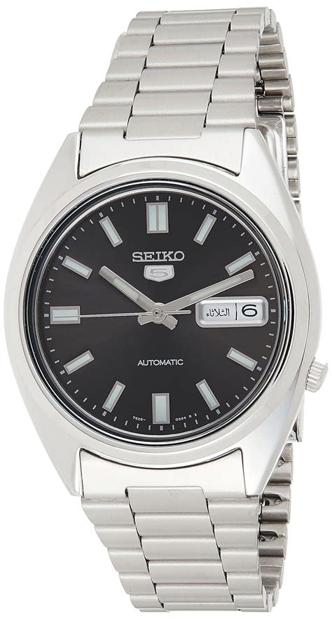 Buy Seiko Automatic Movement Analogue Dial Men S Watch Snxs K At
