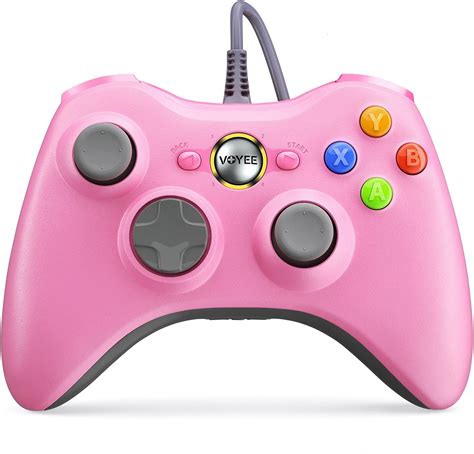 Xbox 360 Controller Wired Usb Controller For Pc And Microsoft Xbox 360 Pink Mx