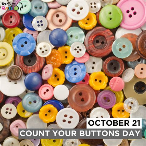 The First And Foremost Method Of Celebrating Count Your Buttons Day Is