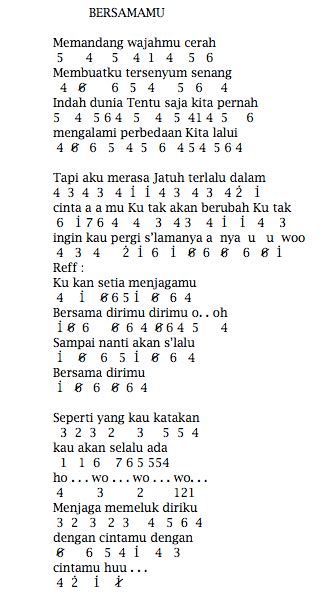 Download lagu terbaru, gudang lagu mp3 gratis terbaik. Kunci Gitar Lagu Menua Bersamamu - Chord dan Lirik Lagu