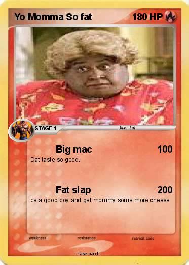 Pokémon Yo Momma So Fat Big Mac My Pokemon Card
