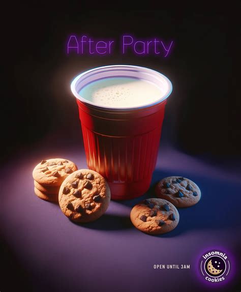 Insomnia Cookies: Perfect Pairings • Ads of the World™ | Part of The