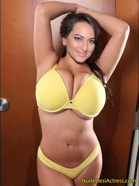 Sonakshi Sinha Nude With Big Boobs And Pussy Hole Fake Nude