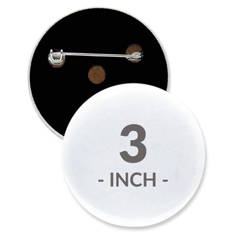 3 Inch Round Custom Buttons Custom Buttons