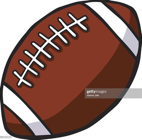 Cartoon American Football High Res Vector Graphic Getty Images