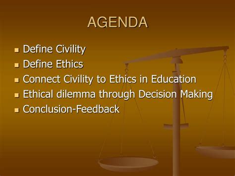 Ppt Ethics And Civility In Education Powerpoint Presentation Free