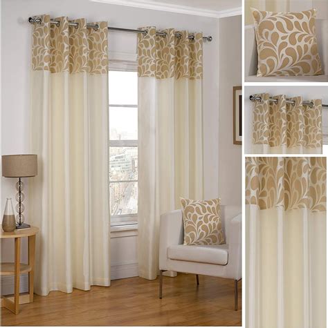 ( 4.8) out of 5 stars. Vienna Cream Lightweight Eyelet/Ring Top Polyester Lined ...