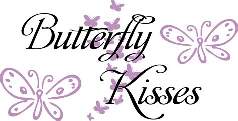 Butterfly Kisses Svg