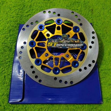 Jual Disk Piringan Cakram Nissin Gold Floating Blue Uk 220mm Universal