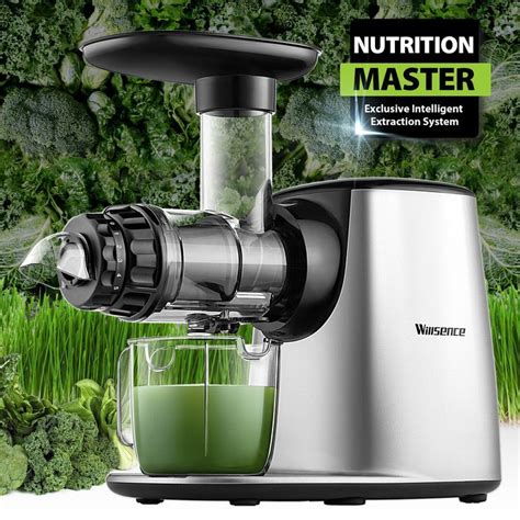 Amazon Com Masticating Juicer Willsence Slow Juice Extractor