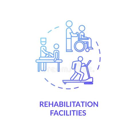 Physical Rehabilitation Concept Icon Stock Vector Illustration Of