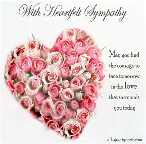 Sympathy Cards Heartfelt Avery Love Amor Greeting And Note Cards