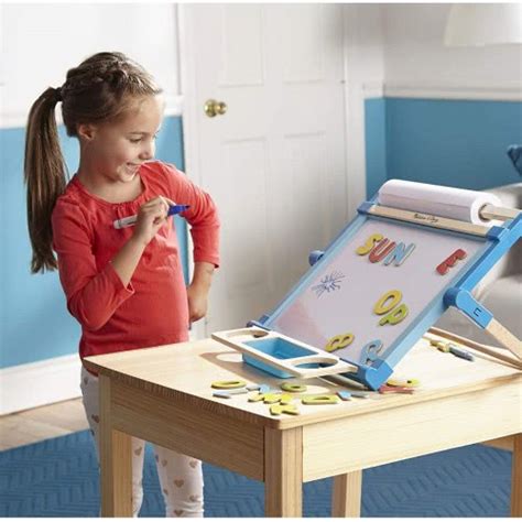 Melissa And Doug Wooden Double Sided Tabletop Easel 12790 Toys Shopgr