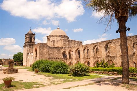 Mission San Jose In San Antonio A Beautiful Historic Texas Monument