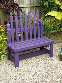 Make a strong garden bench | a Kiwi Gardener project