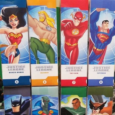 Package Contains 8 Characters From Justice League Superman Batman