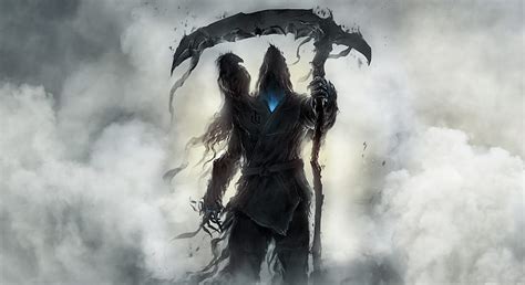 Fantasy Grim Reaper Raven Dark Hd Wallpaper Pxfuel