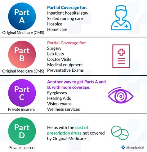 Medicare Explained Parts Of Medicare Hale Health Benefits