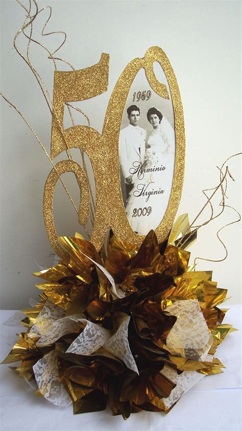 50th Anniversary Centerpieces Bing Images 50 Wedding Anniversary