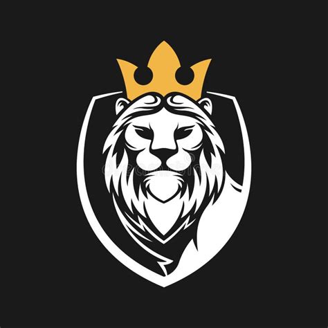 Roaring Lion Logo Vector Design Illustrator Luxury Roaring Lion Head