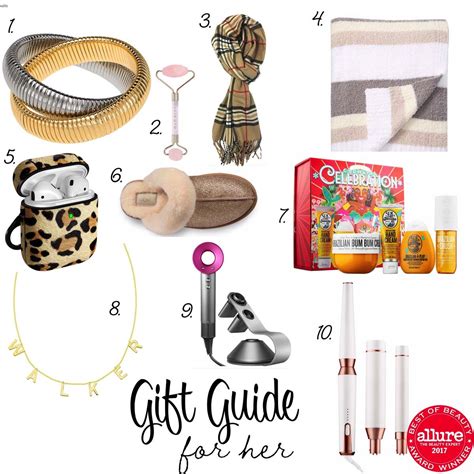 Holiday Gift Guide For Her On The Daily