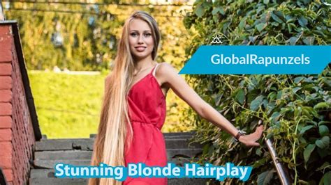 Long Hair Seduction By Beautiful Brunette Model Youtube