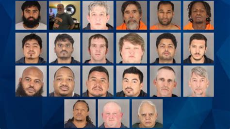 See Sex Trafficker Mugshots 21 Busted In Texas Sex Crime Sweep Crime