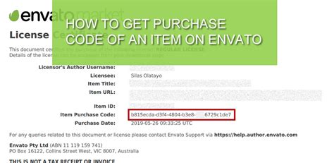 How To Get Purchase Code Of An Item On Envato Support Articles F A Q Change Logs And