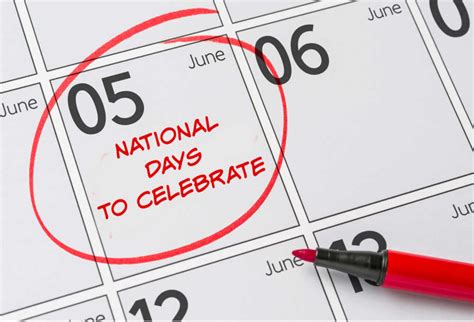 What Are The National Days Of June Get The Calendar To Learn More