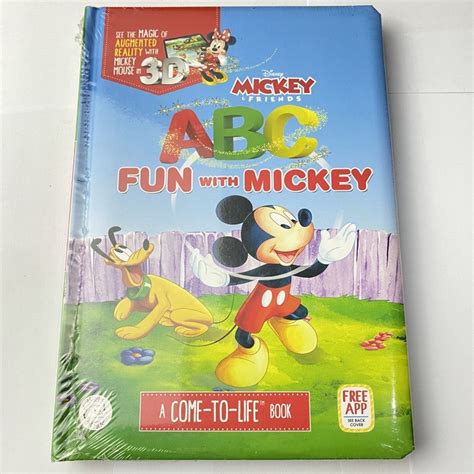 Little Hippo Magic Book Mickey Abc Fun 4d Popup Digital Ar 3d