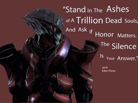 A Quote From Javik Rmasseffect