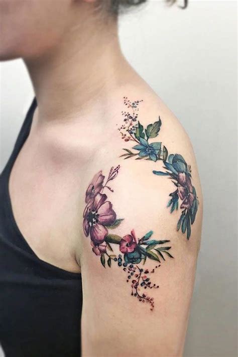 Beautiful Shoulder Tattoos To Inspire Your Next Ink Session Prettytattoos Shoulder Tattoos