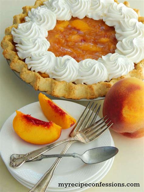 Fresh Peach Pie - My Recipe Confessions
