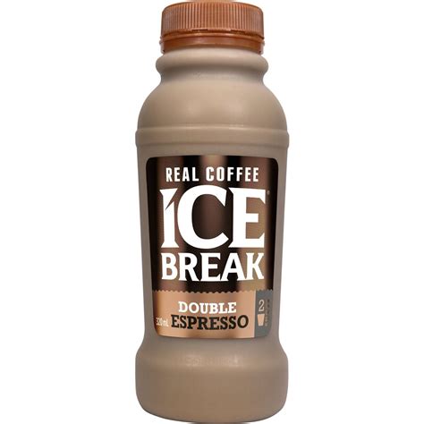 Ice Break Double Espresso Coffee Flavoured Milk 320ml Woolworths