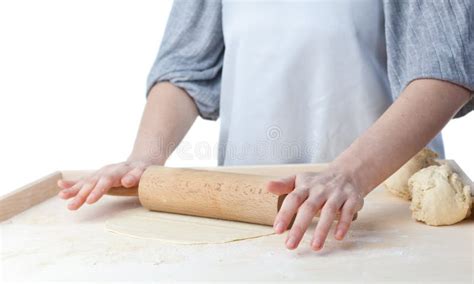 Rolling Dough Stock Image Image Of Dinner Cooking Flour 18089063
