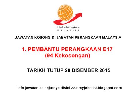Berikut adalah jawatan kosong jabatan perangkaan malaysia. Jawatan Kosong di Jabatan Perangkaan Malaysia - 28 ...