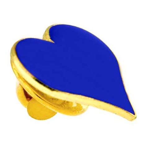 Blue Heart Lapel Pin Pinmart