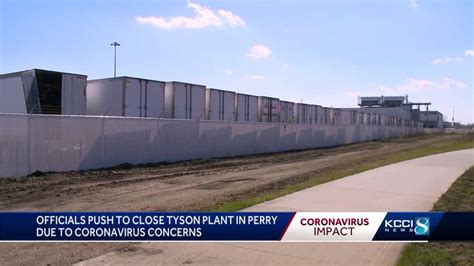 Perry Iowa Officials Call On Tyson To Shut Down Plant