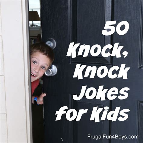 50 Hilarious Knock Knock Jokes For Kids Artofit